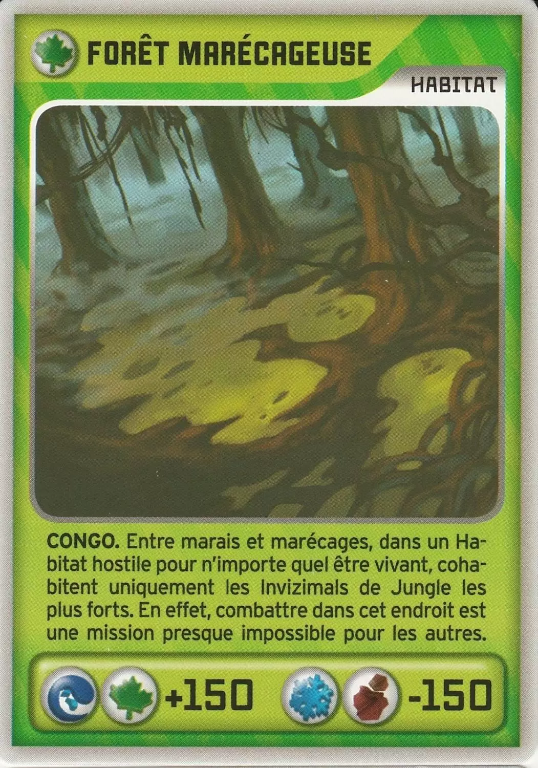 Invizimals - Défis Cachés - Forêt marécageuse