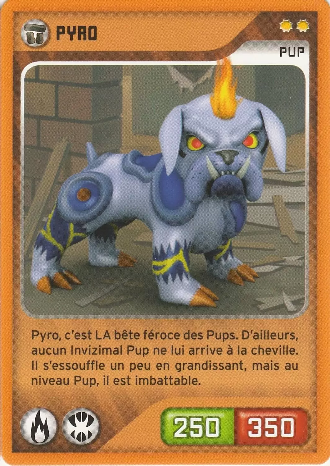 Invizimal - Nouvelle Alliance - Pyro Pup
