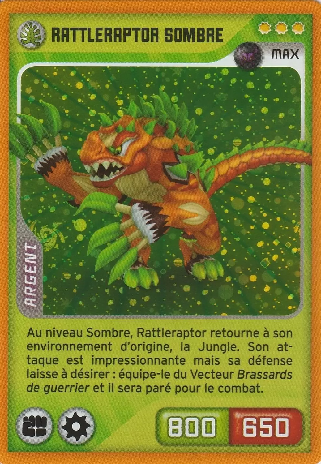 Invizimal - Nouvelle Alliance - Rattleraptor Sombre