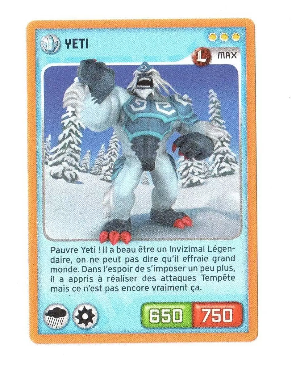 Invizimal - Nouvelle Alliance - Yeti