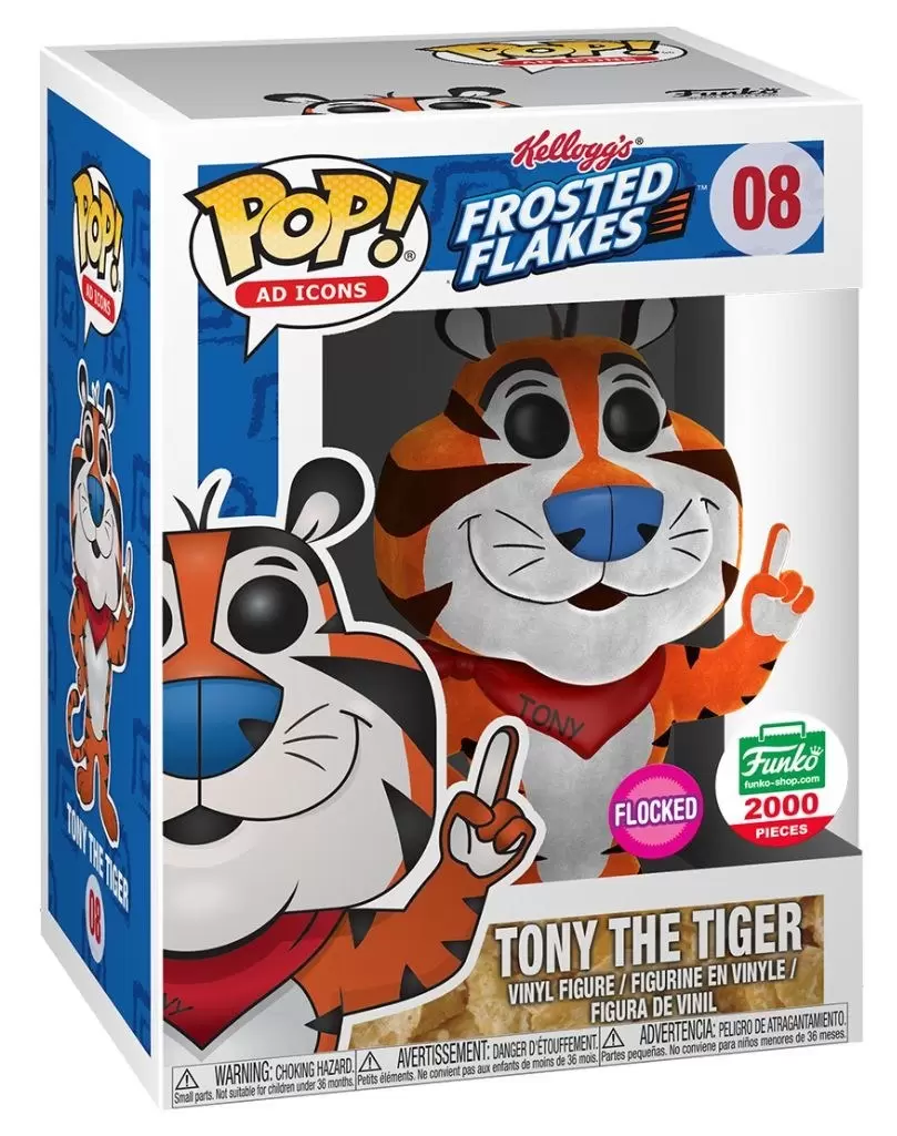 POP! Ad Icons - Frosted Flakes - Tony the Tiger Flocked