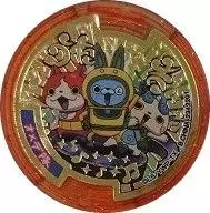 Yo-Tunes Yo-kai medals - Omede Corps (Jibanyan - Komasan - USApyon)