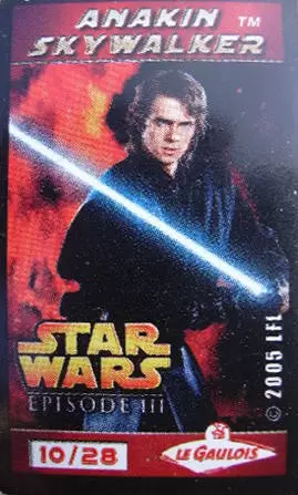 Magnets Le Gaulois : Star Wars 2005 - Anakin Skywalker (adulte)