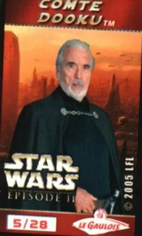 Magnets Le Gaulois : Star Wars 2005 - Comte Dooku
