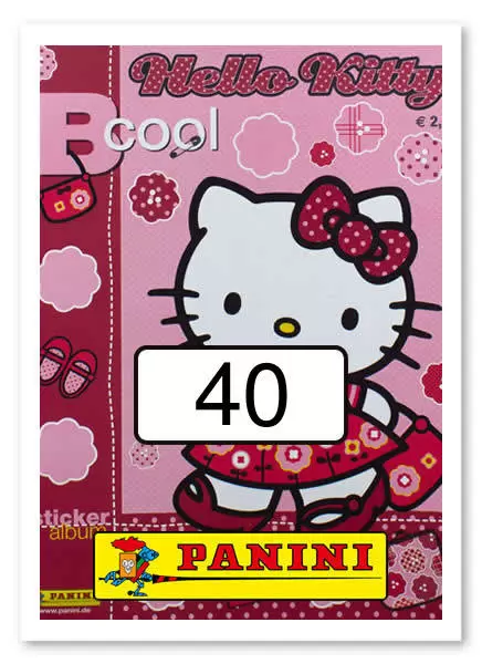 Hello Kitty B Cool - Sticker n°40
