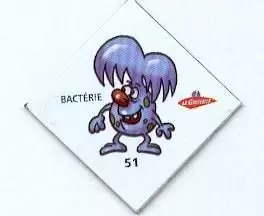 Magnets Le Gaulois Il était une fois la vie : Le corps humain - Magnet Bactérie