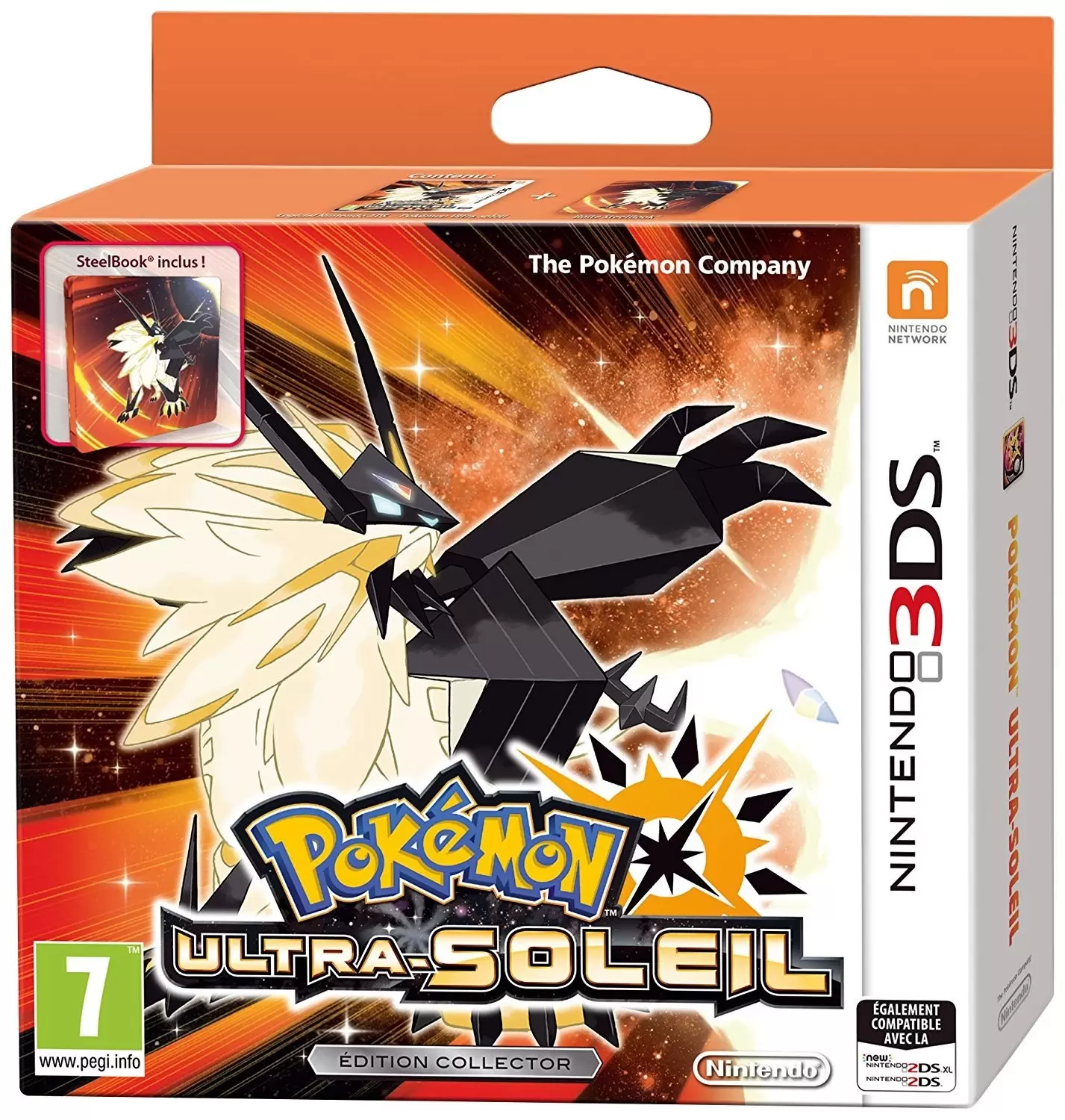  Pokemon Version Soleil Boite Metal Occ - 3DS
