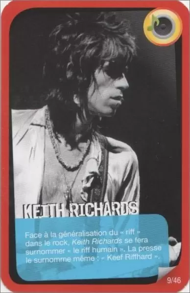 Carrefour Market-Les jours star-Les Rolling Stones (2012) - Keith Richards