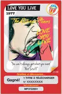 Carrefour Market-Les jours star-Les Rolling Stones (2012) - Album Love you live