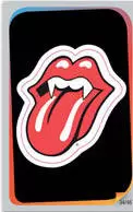 Carrefour Market-Les jours star-Les Rolling Stones (2012) - Sticker dents vampire