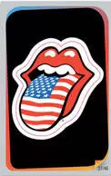Carrefour Market-Les jours star-Les Rolling Stones (2012) - Sticker drapeau américain