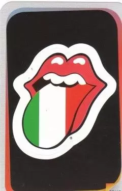 Carrefour Market-Les jours star-Les Rolling Stones (2012) - Sticker drapeau italien