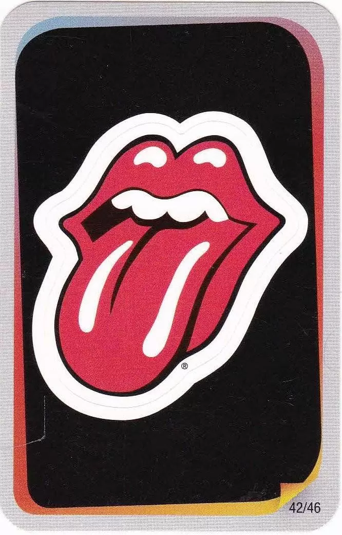 Carrefour Market-Les jours star-Les Rolling Stones (2012) - Sticker langue Stones