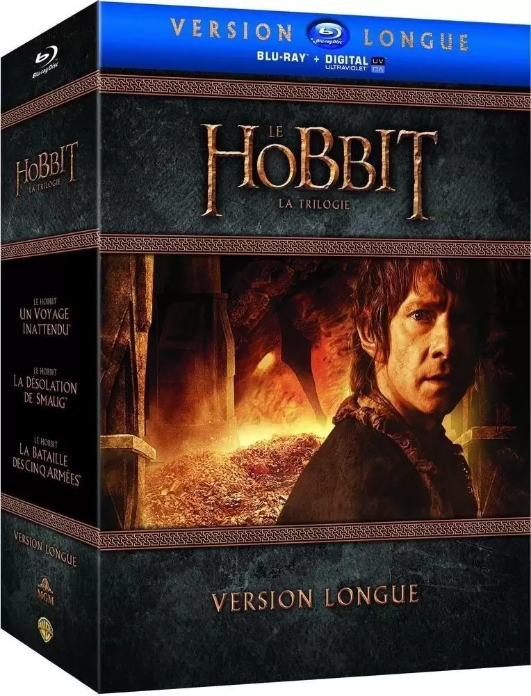 Le Hobbit - Le Hobbit - Version Longue - La Trilogie - Coffret Blu-Ray