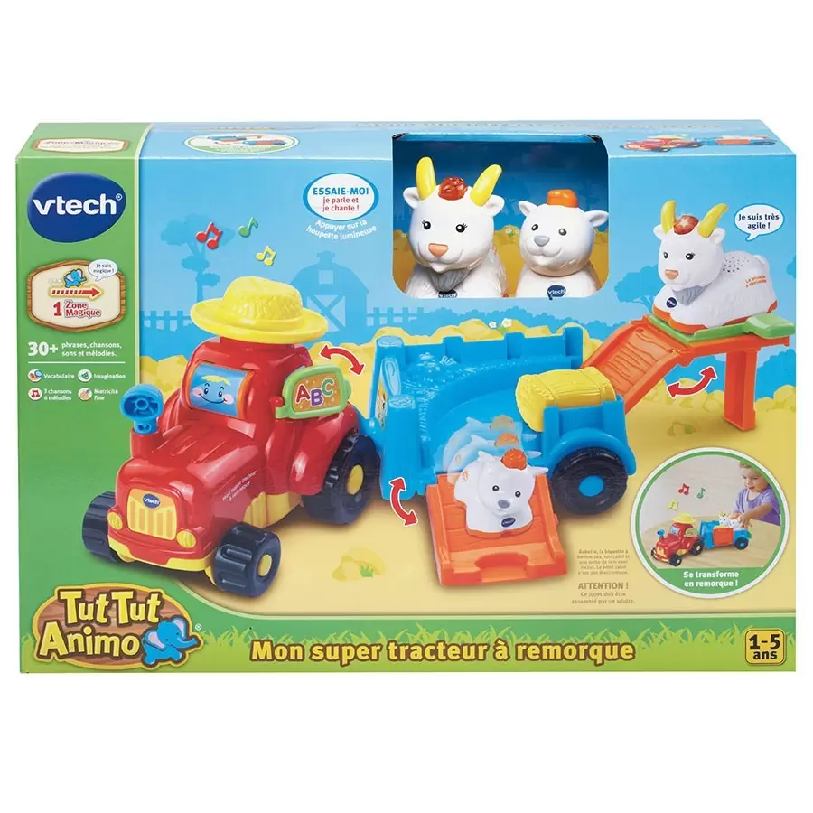 Tut Tut Animo - Mon Super Tracteur à Remorque