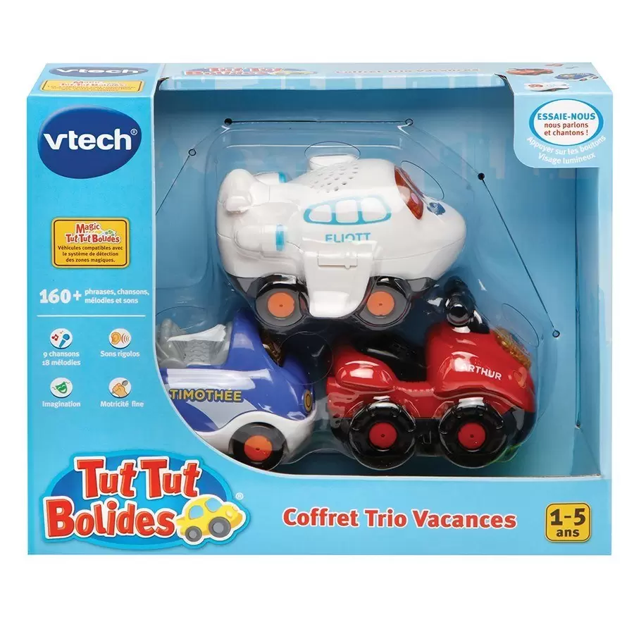 Tut Tut Bolides - Coffret Trio Vacances