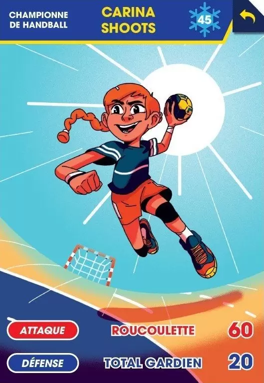 Cartes Tour du monde des sports (Pitch - Brioche Pasquier) - Carina Shoots - Handball