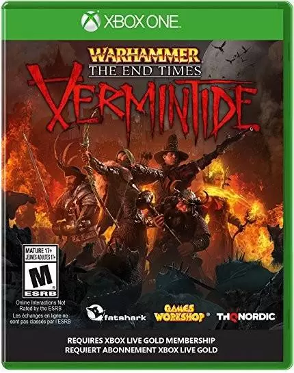 XBOX One Games - Warhammer Vermintide The End Times
