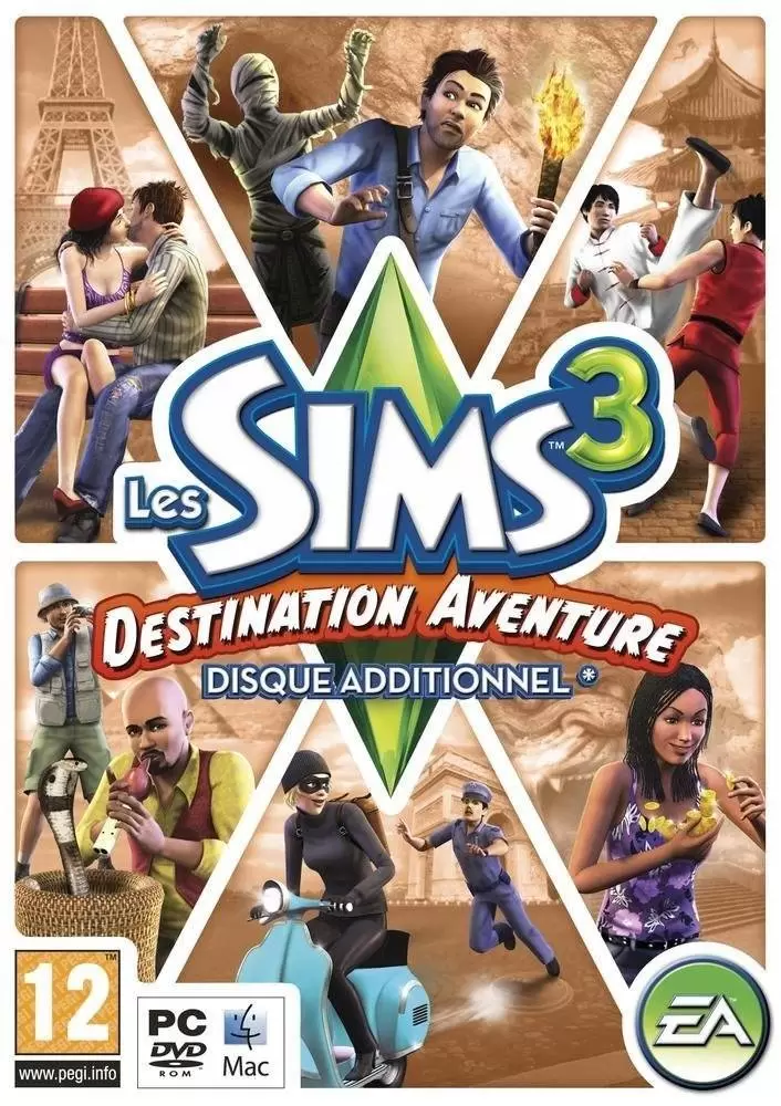 PC Games - Les Sims 3 destination Aventure