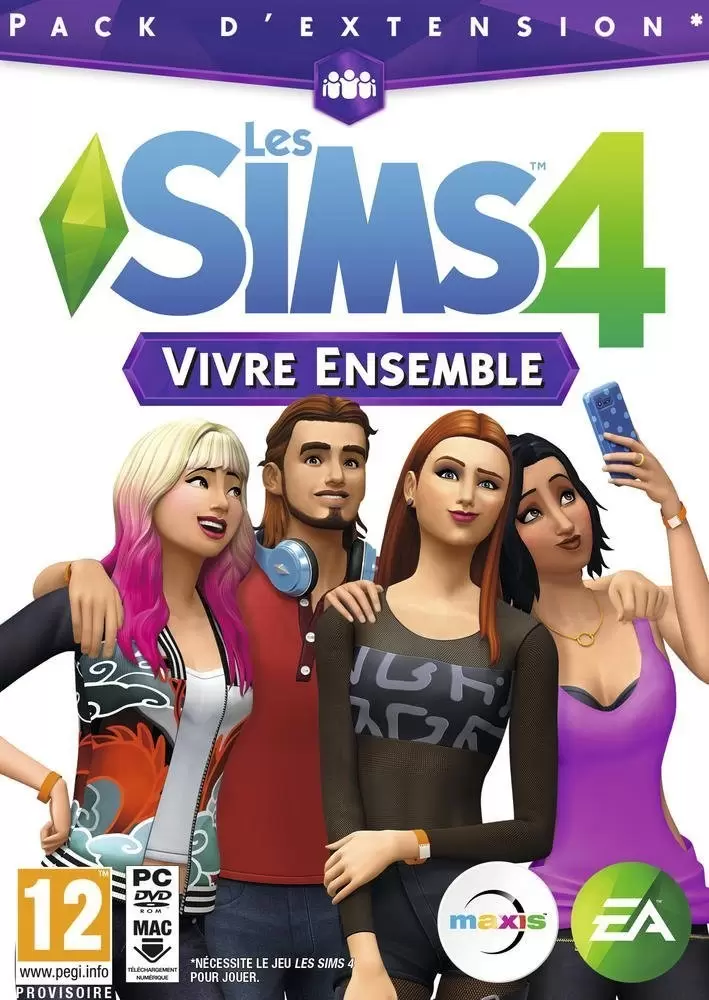 Jeux PC - Les Sims 4 Vivre Ensemble