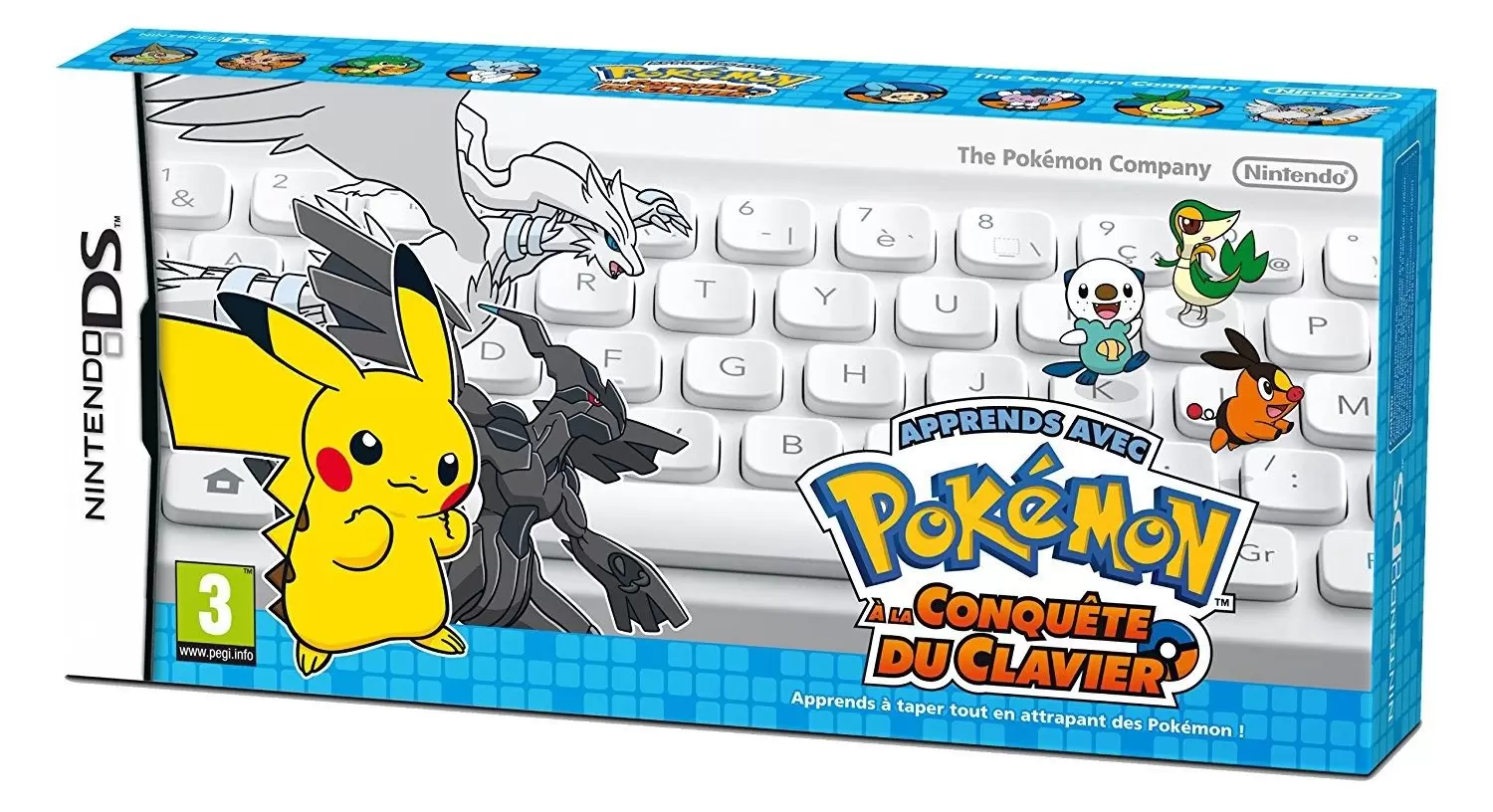 Nintendo DS Games - Apprends avec Pokémon À la conquête du clavier