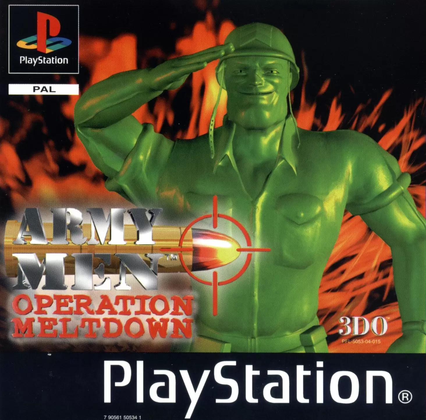 Jeux Playstation PS1 - Army Men Operation Meltdown