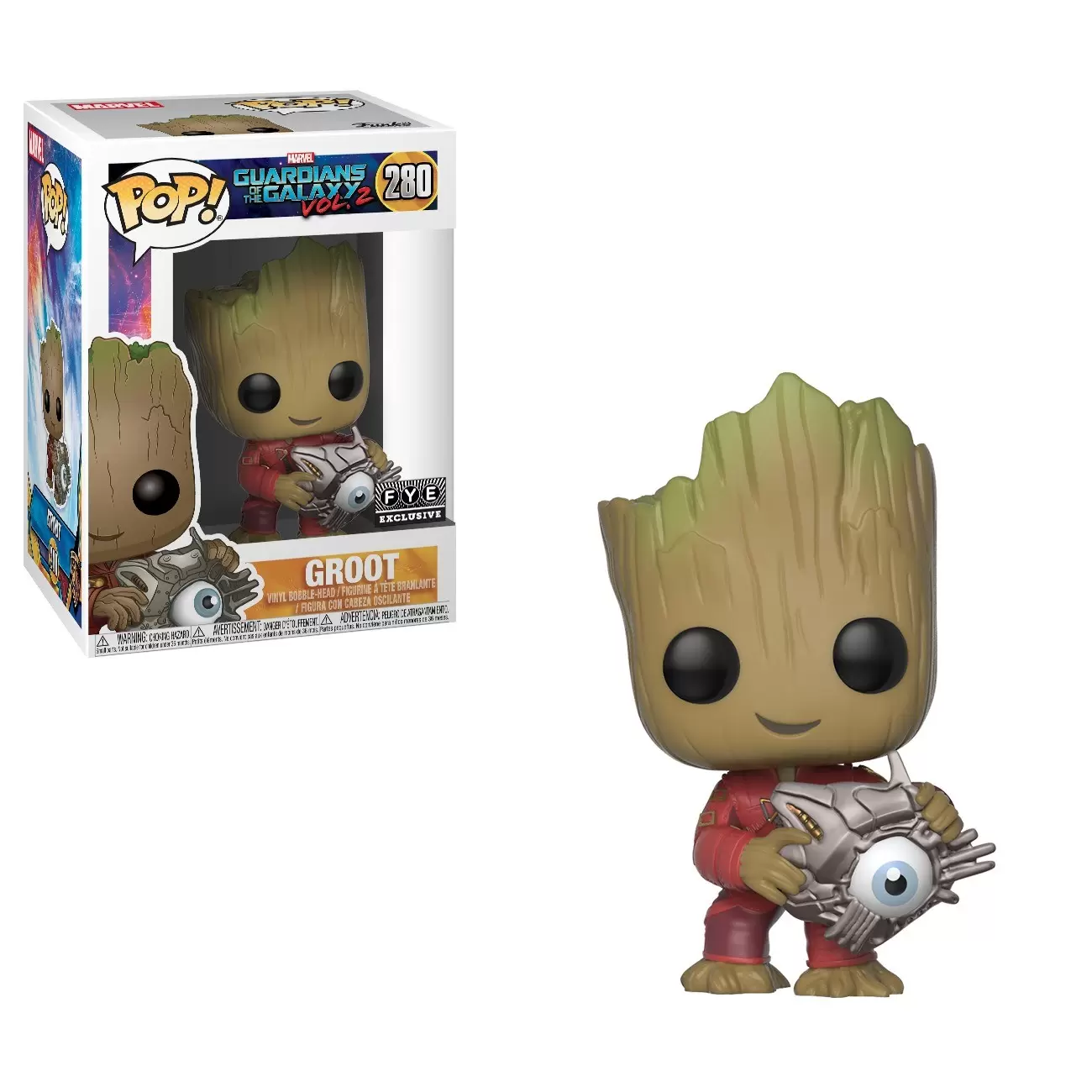 POP! MARVEL - Guardians of The Galaxy 2 - Groot with a cyber eye