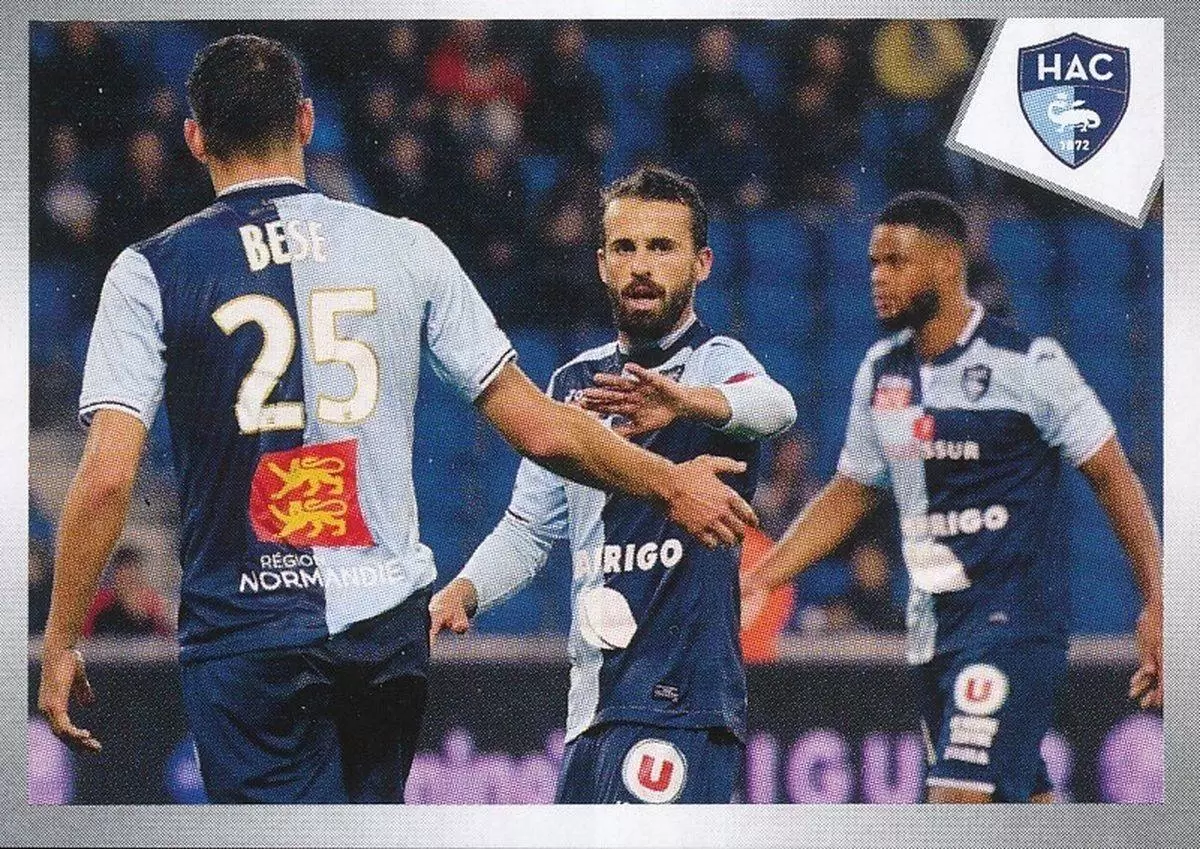 Foot 2017-18 : Championnat de France - Action Havre AC - Ligue 2
