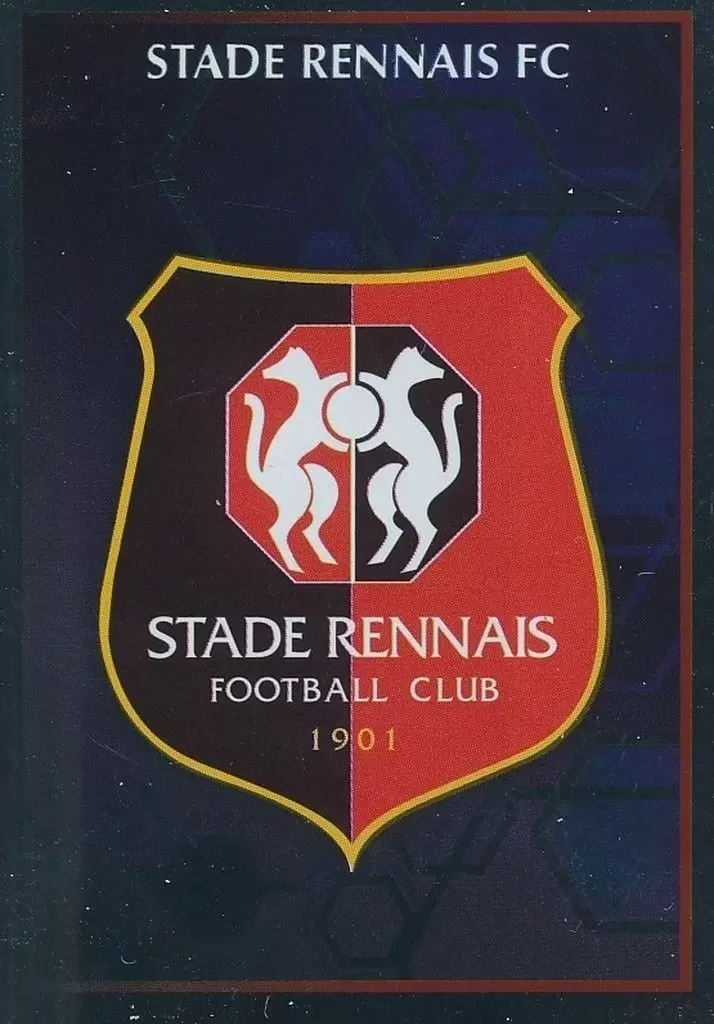 Foot 2017-18 : Championnat de France - Écusson - Stade Rennais FC
