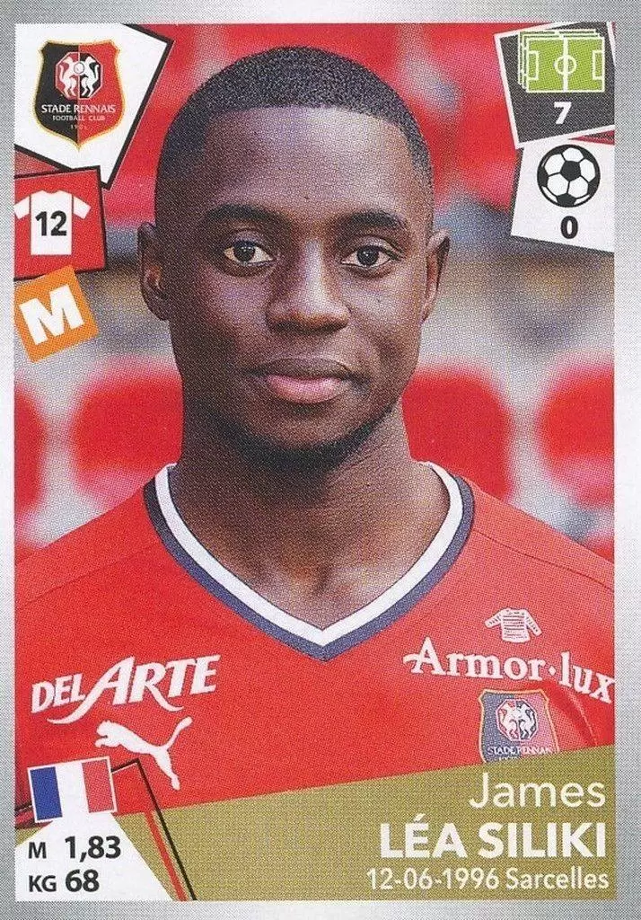 Foot 2017-18 : Championnat de France - James Léa Siliki - Stade Rennais FC