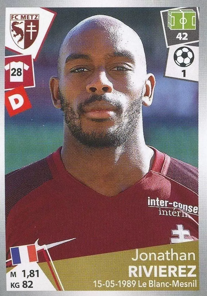Foot 2017-18 : Championnat de France - Jonathan Rivierez - FC Metz