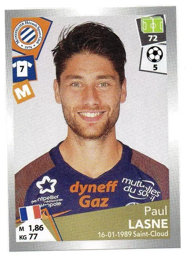 Foot 2017-18 : Championnat de France - Paul Lasne - Montpellier Hérault SC