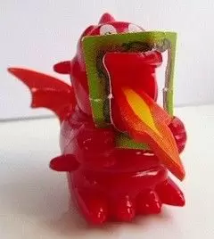 Dragons - Red Dragon with book