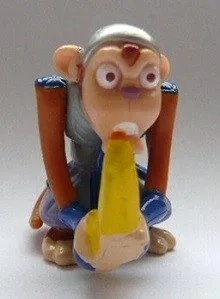 Karate Aper - Samurai Monkey With Banana
