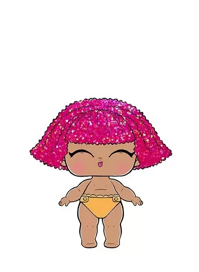 Lol Surprise Lil Sisters Series 2 - Lil Glitter Queen