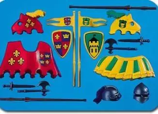 Accessoires & décorations Playmobil - Accessoires chevaliers pour tournoi