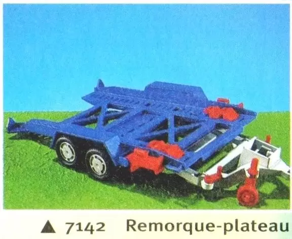 Accessoires & décorations Playmobil - Remorque-plateau