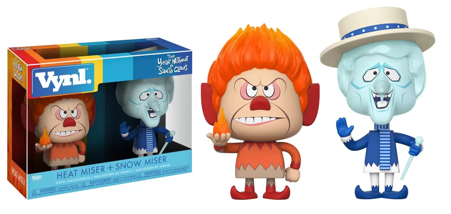 The Year Without a Santa Claus - Heat Miser + Snow Miser - Funko