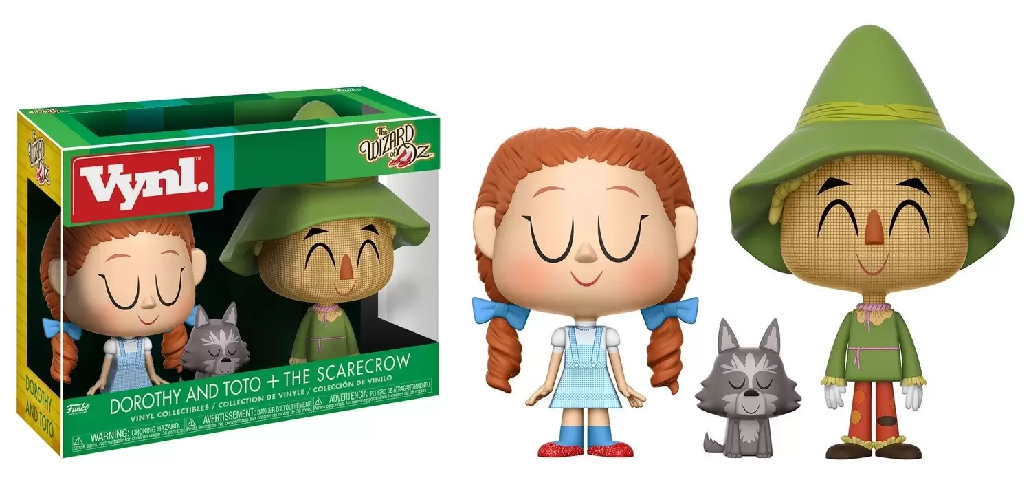 Funko Vynl. - The Wizard of Oz - Dorothy and Toto + The Scarecrow