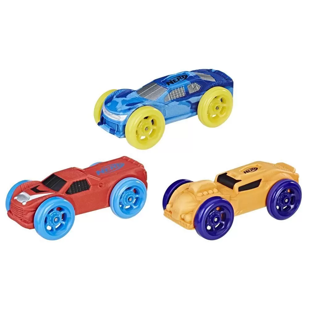 Nerf Nitro - Foam Car 3 Pack (Pack 2)