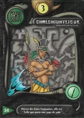 Série 1 - Chalchiuhtlicue Version Argent