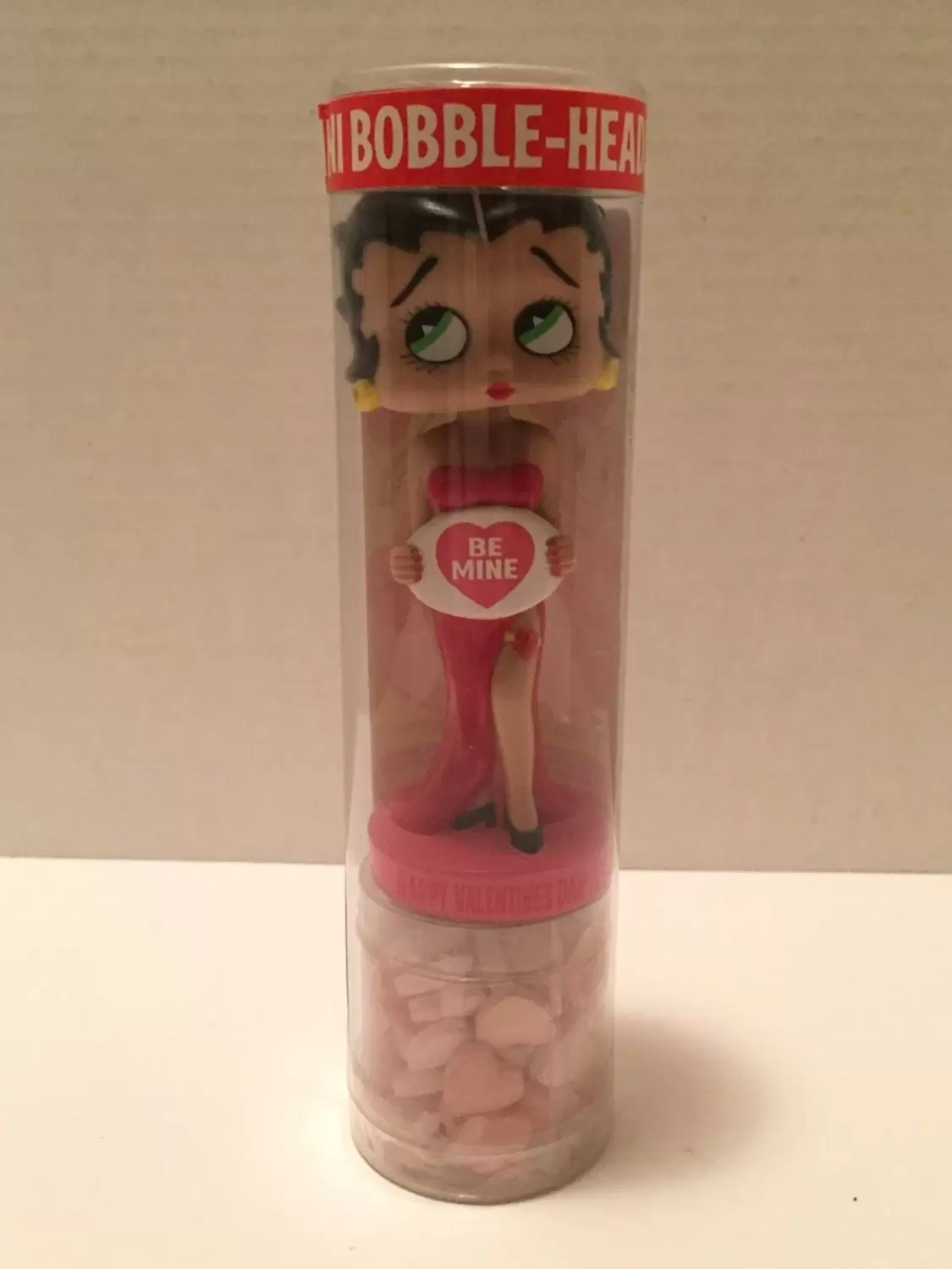 Mini Wacky Wobbler - Betty Boop Happy Valentine Day