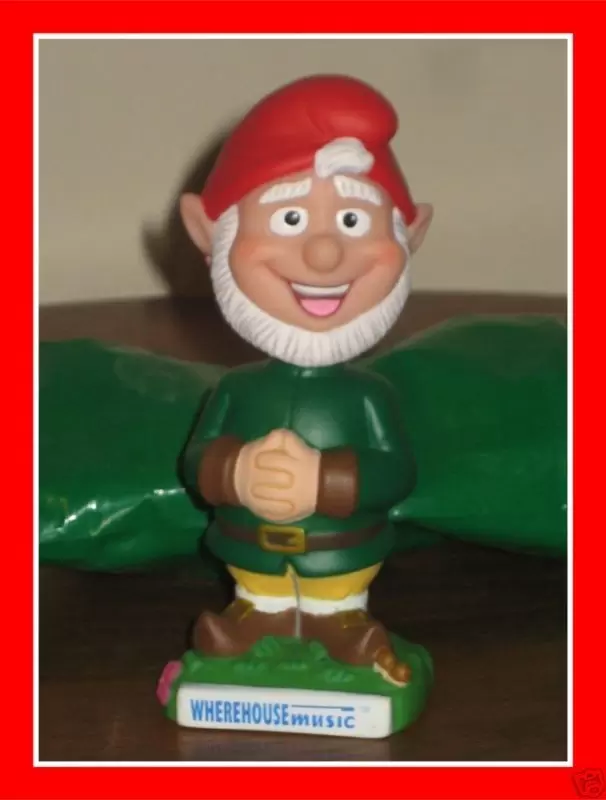 Mini Wacky Wobbler - Wherehouse Elf Red Hat