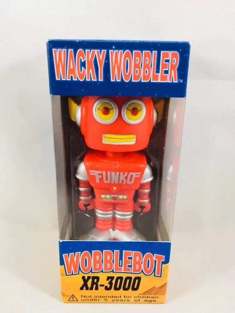 Mini Wacky Wobbler - Wobblebot XR-300 Red
