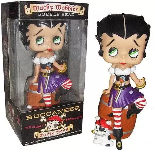 Wacky Wobbler Cartoons - Buccaneer Betty Boop