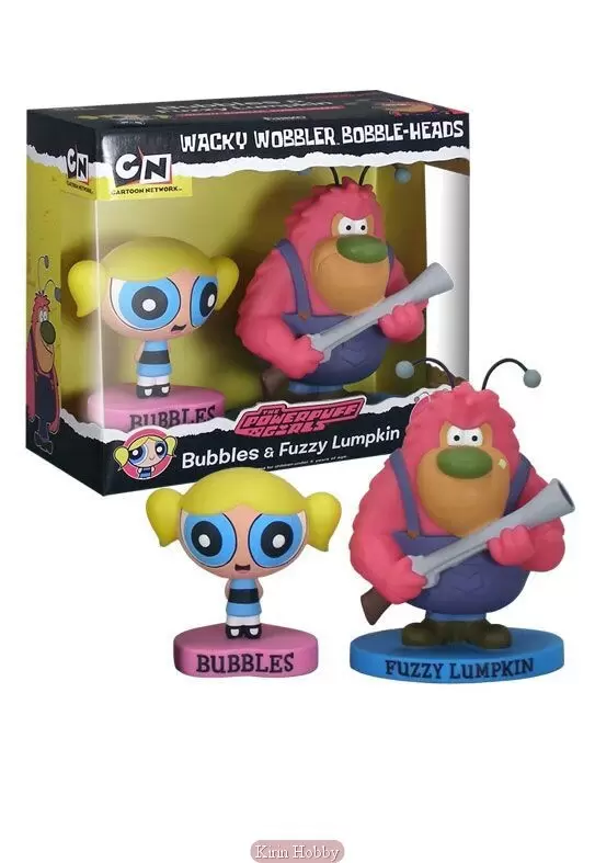 Wacky Wobbler Cartoons - Cartoon Network - Bubbles and Fuzzy Lumpkin 2 Pack