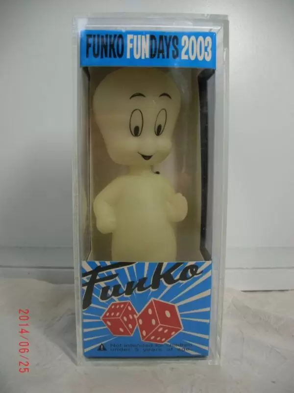 Wacky Wobbler Cartoons - Casper GITD