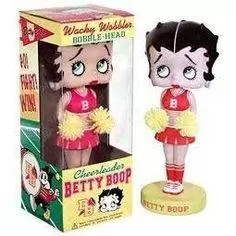 Wacky Wobbler Cartoons - Cheerleader Betty Boop