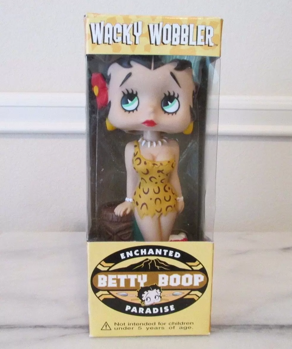 Wacky Wobbler Cartoons - Enchanted Paradise Betty Boop