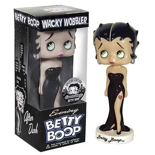 Wacky Wobbler Cartoons - Evening Betty Boop